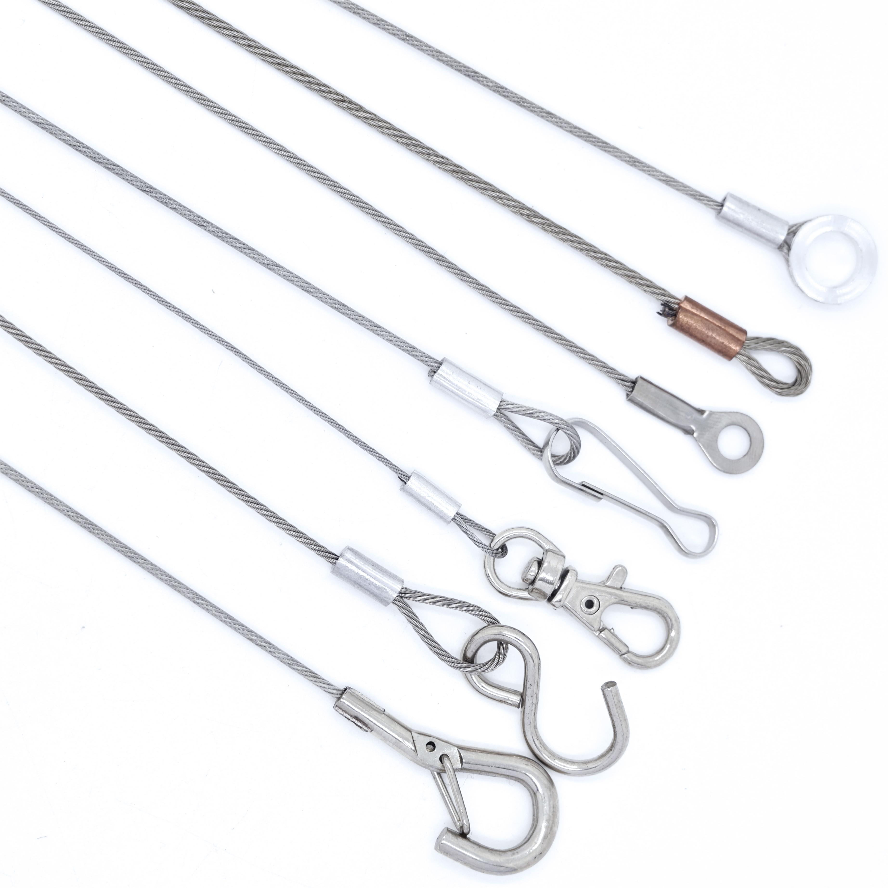 4mm Stainless 316 Wire Rope 1x19 Construction