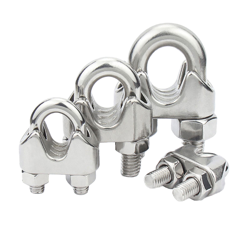 10mm Wire Rope Grip (Bulldog Clip) Galvanised