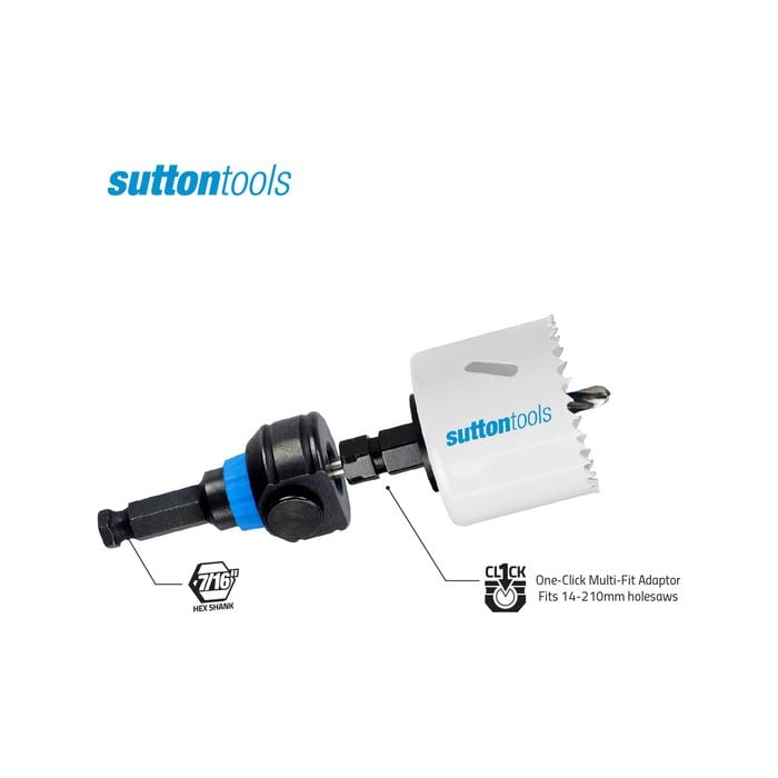 Sutton Small Arbor 14-30mm Hex Shank