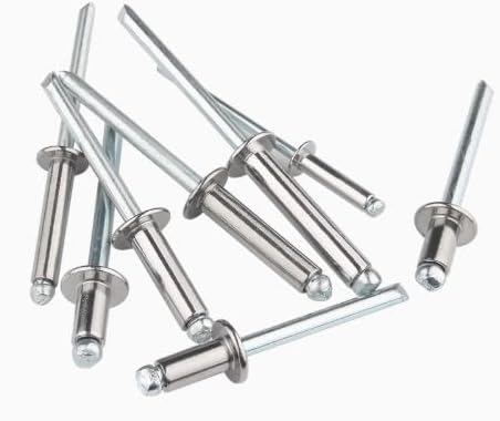 4-10 Pop Rivet Aluminium Body / Steel Mandrel (Pack 100)